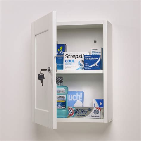 white steel medical cabinet|combination lockable medicine cabinet.